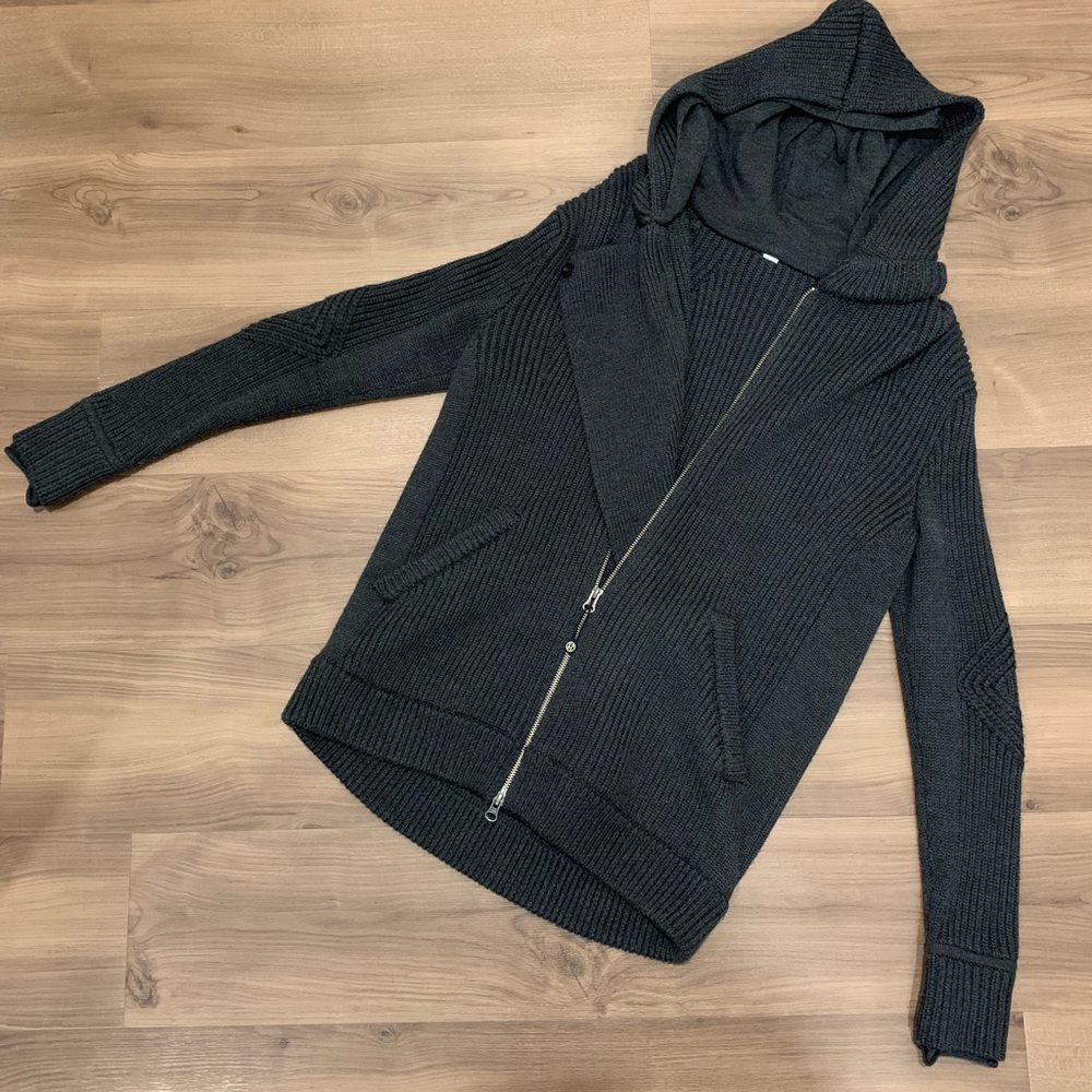 Lululemon SWEAT-er Once a Day Jacket - Gray Sz M